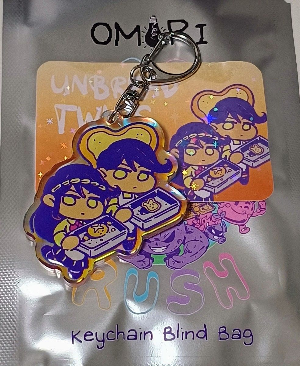 未使用 OMORI ボスラッシュ アクリルキーチェーン スライム