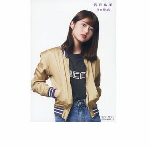 乃木坂46 公式グッズ 生写真 1枚 若月佑美　CD特典　いつかできるから今日できる　Type-B セブンネット特典