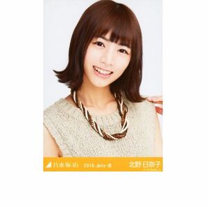 乃木坂46 公式グッズ 生写真 1枚 北野日奈子 ヨリ サマーニット 2016.July-III 裸足でSummer