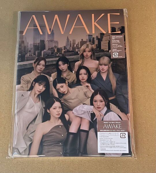 NiziU AWAKE CD+Blu-ray 初回限定盤A