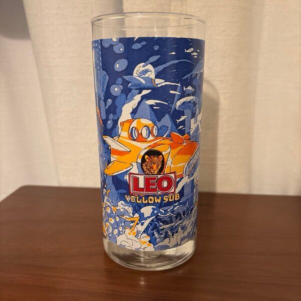 【現地購入品】タイビール 虎LEO レオ 雑貨 トラコップ グラスガラス 潜水艦