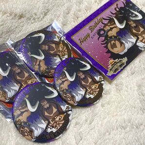 ワンピース バースデー缶バッジ ブロマイド カイドウ 5点セット