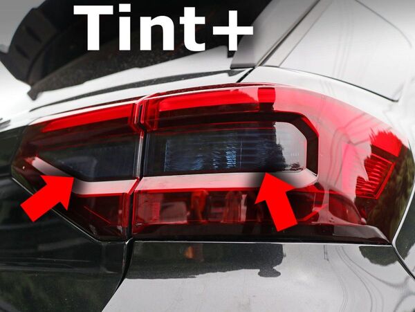 Tint+何度も貼れる テールランプ スモークフィルム ロッキー A201S/A202S/A210S 前期/後期