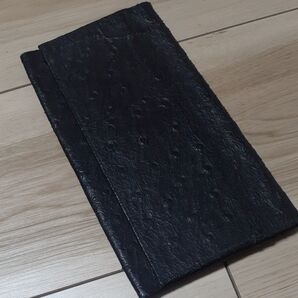 ワニ革調 長財布