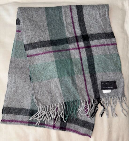 UNITED ARROWS×BEGG&COのマフラー