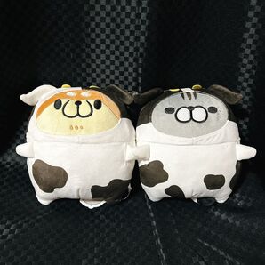 ☆ボンレス犬とボンレス猫☆牛着ぐるみぬいぐるみ☆