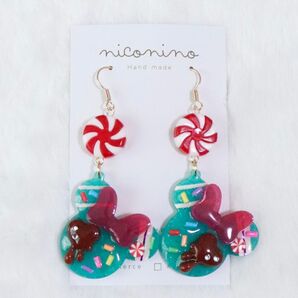 ハンドメイド ピアス スイーツ プリンセス