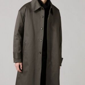 最終価格 美品 3wayオーバー ステンカラーコート ダークグレー Lサイズ