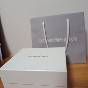 【空箱】EMPORIO ARMANI 箱サイズ14.5x16.5x8.4cm
