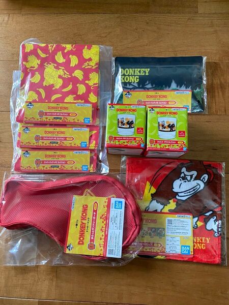 新品未開封 ドンキーコング 一番くじ 8点