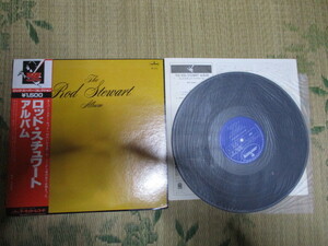 LP Rod Stewart「THE ROD STEWART ALBUM」国内盤 BT-5151 帯付 解説・歌詞に経年変化によるシミ 美盤