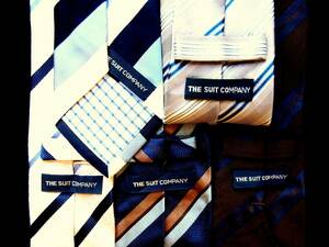 ◎超SALE◎№1072【全てスーツカンパニー「ＴＨＥ ＳＵＩＴ ＣＯＭＰＡＮＹ」５本セットで！超お買得！】ネクタイ③