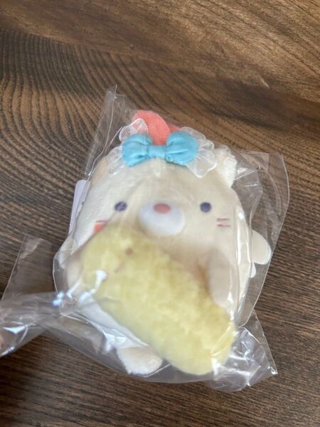 すみっコぐらし ぶらさげぬいぐるみ 天使なえびてんアイドル ねこ マスコット