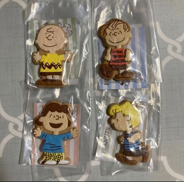 スヌーピー PEANUTS クッキーマグコット 4種セット