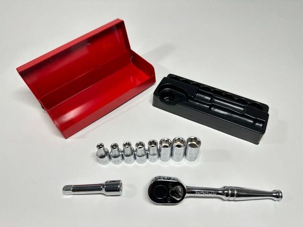USED ソケットレンチセットPerfect Lockラチェットレンチ ツールセット 工具箱セット