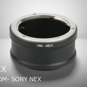 【新品】OM-NEX マウントアダプター ( Olympus OM-SONY NEX) オリンパスOM - ソニーE