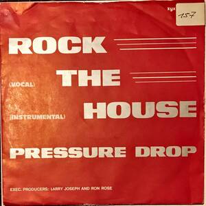 [試聴]オールドスクール45ｓ　Pressure Drop // Rock The House / Instrumental [EP]エレクトロ ブギー electro boogie old school 7inch