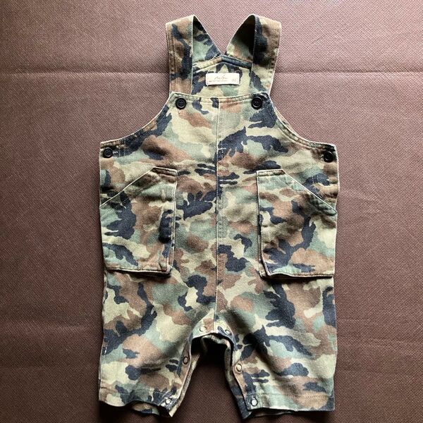 オーバーオール サロペット 迷彩柄 90サイズ ズボン パンツ 子供服 キッズ