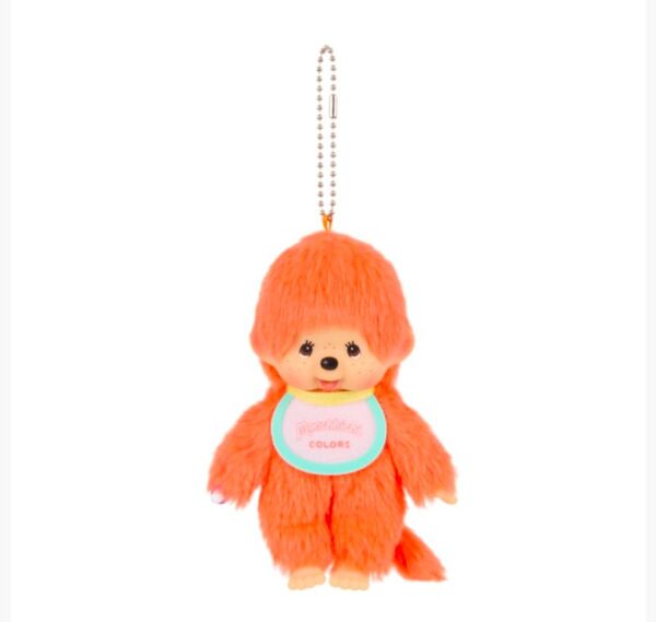 【最安値!】モンチッチ COLORS オレンジ キーチェーン 男の子 限定品