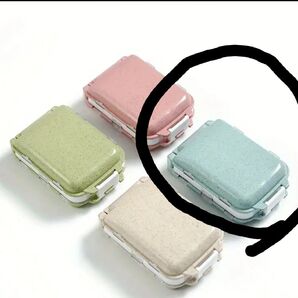 薬ポーチ 薬ケース 水色