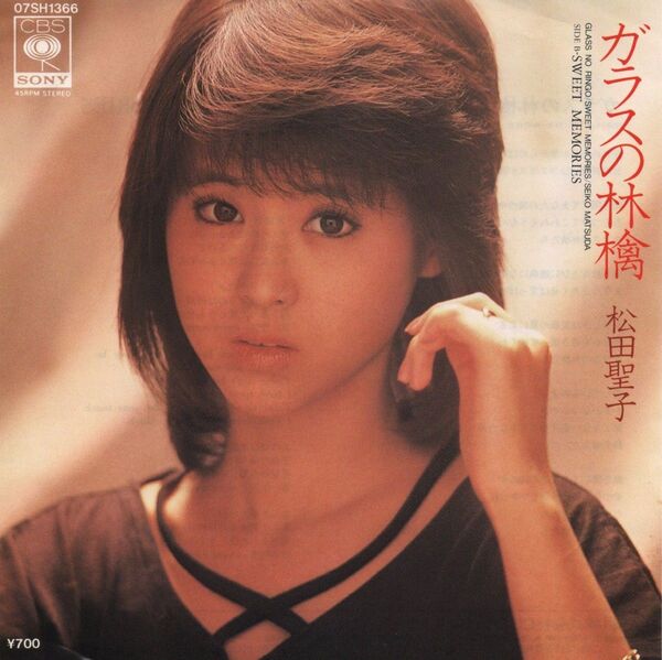 松田聖子「ガラスの林檎」EPレコード