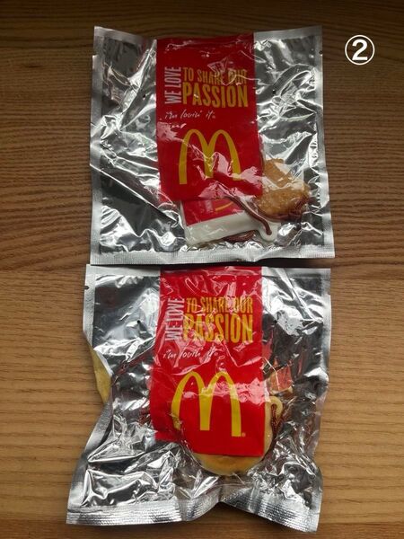 マクドナルド フードストラップ McDonald ☆2☆