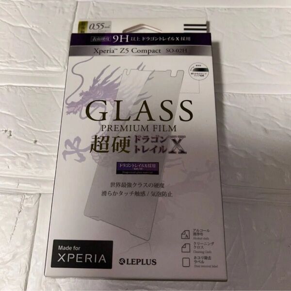 LEPLUS Xperia Z5 Compact 強化ガラスフィルム