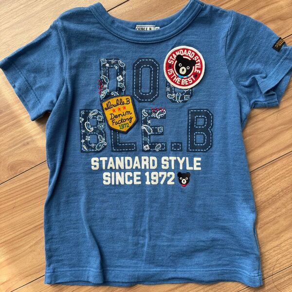 ダブルB 半袖Tシャツ 110サイズ ミキハウス