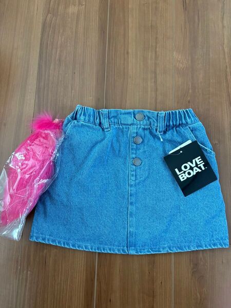 ラブボートLOVEBOAT新品タグ付き120バースディコラボりゅあちゃん平成ギャルアースマジックEARTHMAGIC
