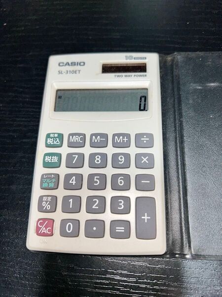 CASIO SL-310ET 電卓 二重電源 カシオ