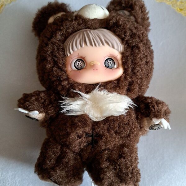 HI TOY The bear bell 熊ぬいぐるみ 黒闇森林シリーズメメ
