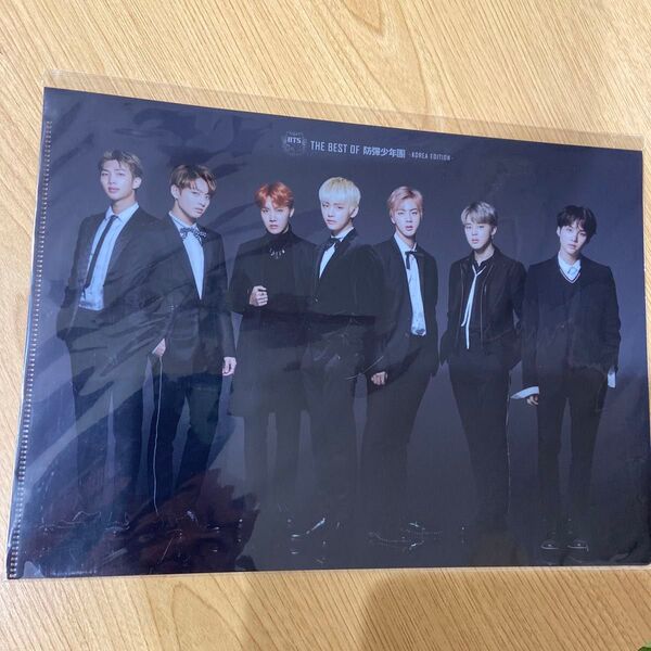 【新品未開封】THE BEST OF 防弾少年団 KOREA EDITION クリアファイル