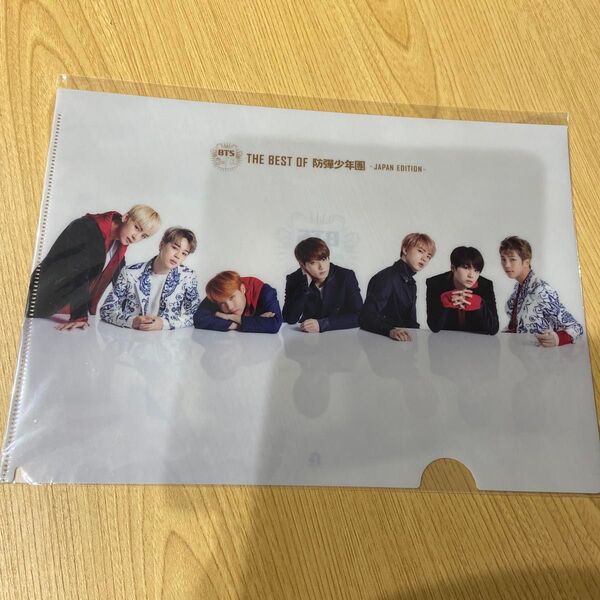【新品未開封】THE BEST OF 防弾少年団 JAPAN EDITION クリアファイル