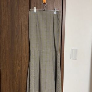 マーメイドスカート チェック