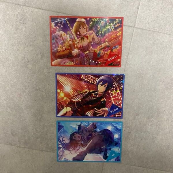 プロセカ 白石杏 KAITO MEIKO 特典 ポストカード