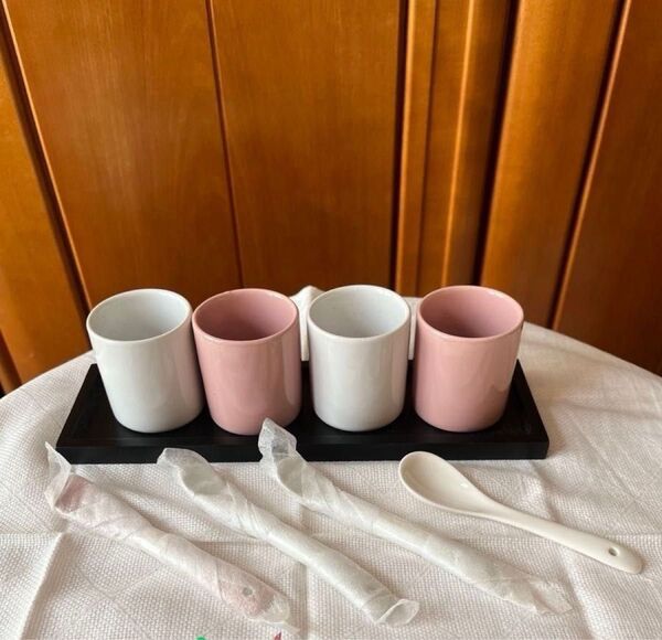☆ 未使用品・CCB 陶器 調味料・小物入れセット & オマケ付き ☆