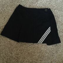 超お値打ち出品　小さめサイズ　adidas Lady'sストレッチラップスカート　Sサイズ　used美品_画像1