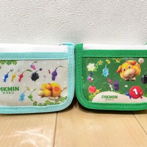 ピクミン ウォレット 財布 ショルダー付マルチポシェット ミント グリーン