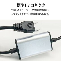 360度発光 LED H7 ヘッドライト 純正交換 バイク用 バルブ YAMAHA ヤマハ YZF-R6 RJ05 2003-2005 ハイビーム ロービーム LinksAuto_画像10