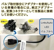 360度発光 LED H7 ヘッドライト 純正交換 バイク用 バルブ SUZUKI スズキ XF650 AC111 1997-2003 ロービーム LinksAuto_画像3