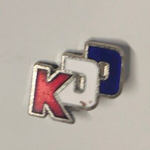 KDD ピンバッジ 国際電信電話株式会社 レア レトロ 社章