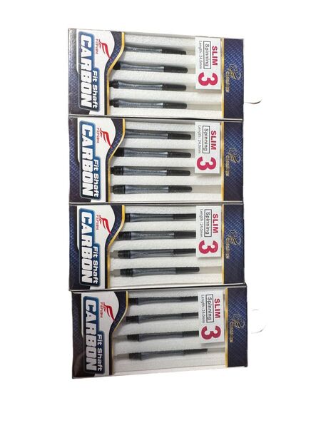 Fit Flight Fit Shaft CARBON Slim Spinning 4個セット
