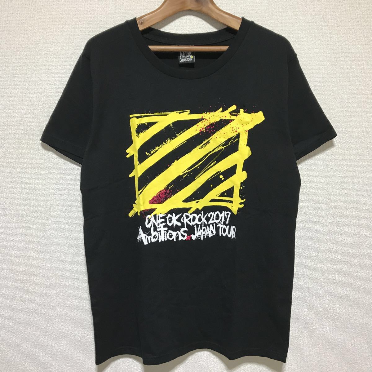 最新人気 OK ONE ROCK シャツ 実着用 TOMOYA EU公演 ワンオクロック ミュージシャン