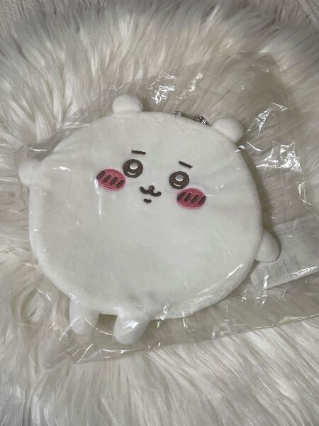 ちいかわくじ もちっとふわっとコレクション D賞 まんまるポーチ ちいかわ