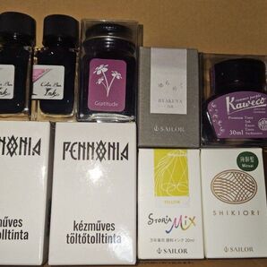 万年筆インク 9点まとめ売り