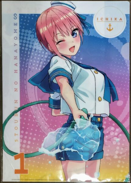 「五等分の花嫁∽」 クリアファイル ( 中野一花 / スプラッシュサマー ver. )
