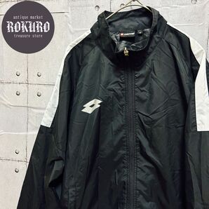 LOTTOロット フルジップ ウィンドブレーカー Sサイズ サッカー ピステ ウインドブレーカー