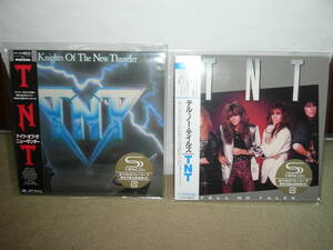 TNT the first period masterpiece [Knights Of The New Thunder][Tell No Tales]li master SHM-CD paper jacket specification limitation domestic record unopened new goods.