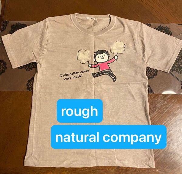 rough natural charm Tシャツ 綿100% 半袖Tシャツ