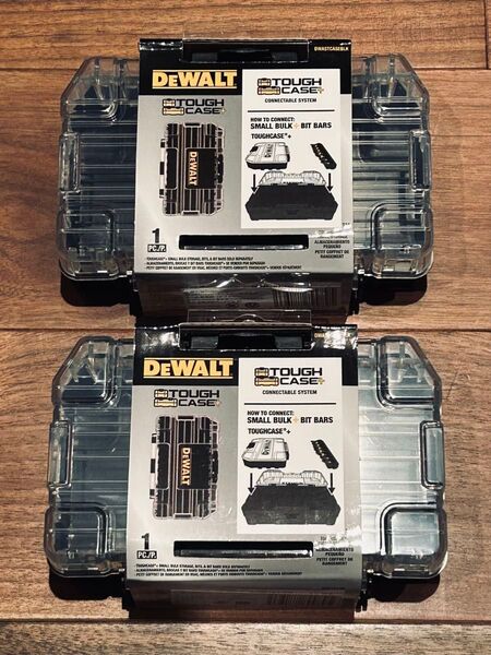 ★新品2個セット★デウォルトDEWALT タフケースDWASTCASEBLK 小